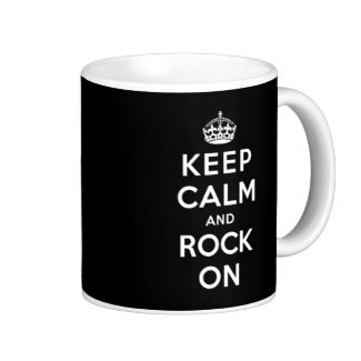 Coffe mug for the rocker or rock music fan