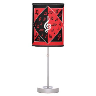 Lampshades Ideal To Match Vintage Piano Music Sheet Musical Notes Wallpaper. 
